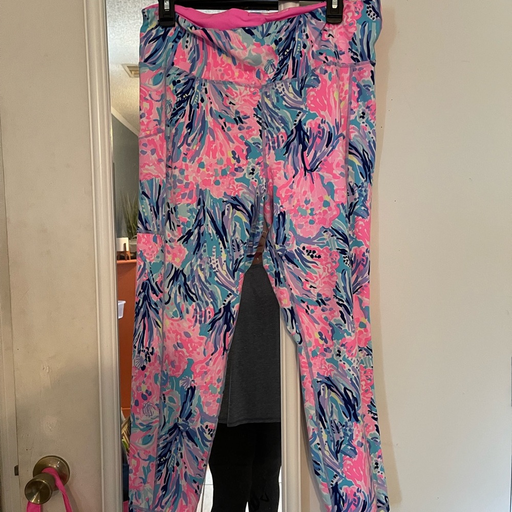 Lilly Pulitzer Lux leggings xl used